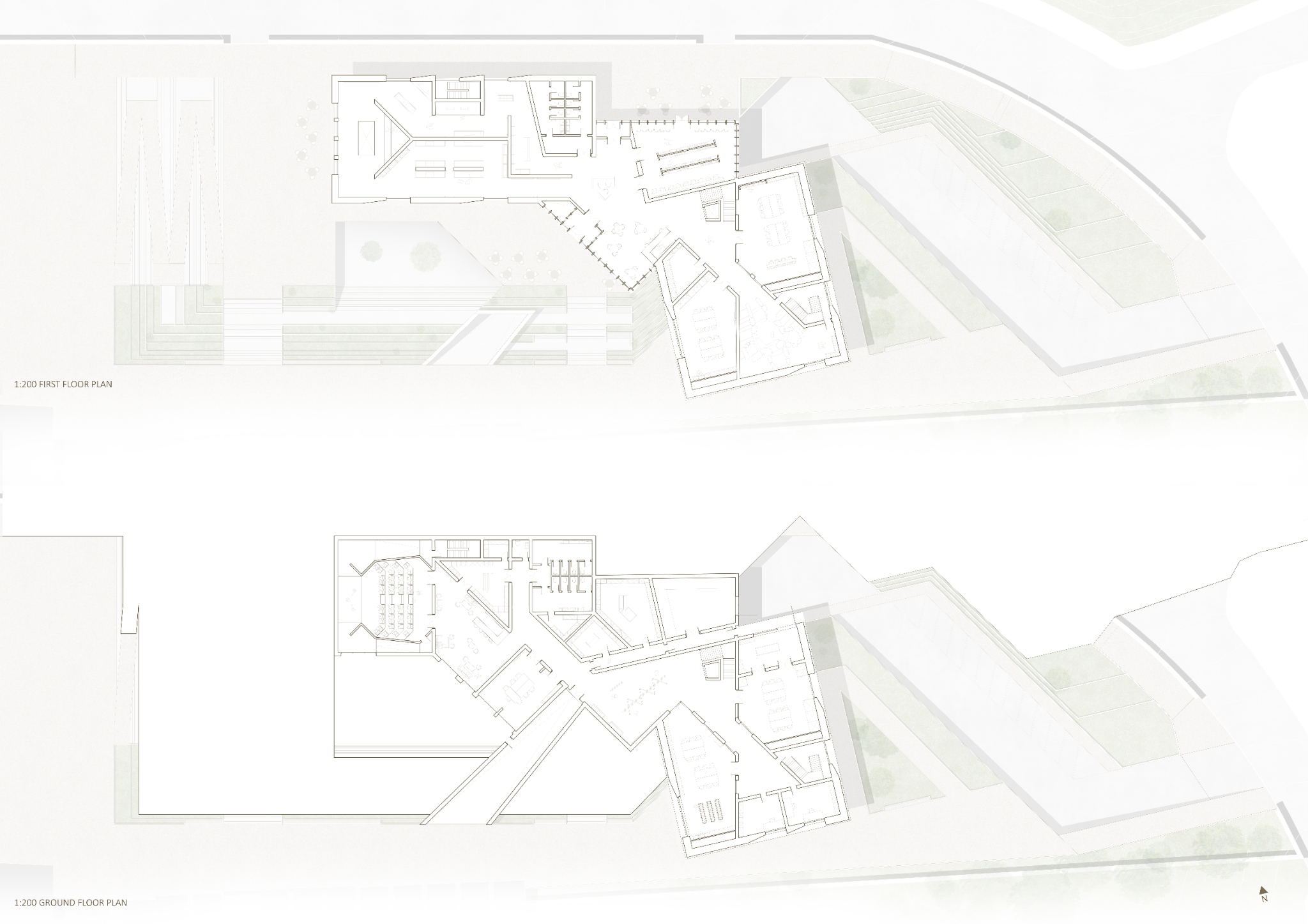 Architectural floor plan sheet